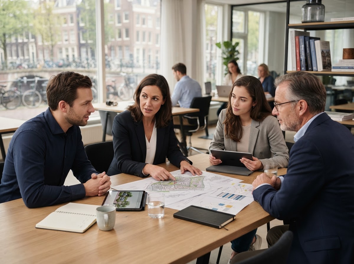 Blink Groeiendom team dat data-analyse en risicomodellen beoordeelt